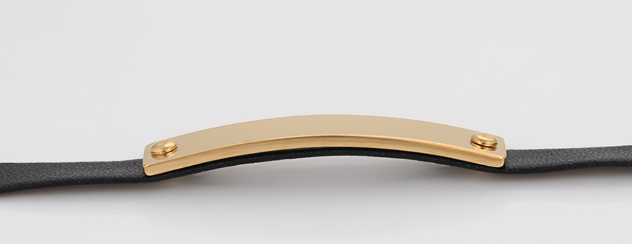 The Jada Leather Band Bracelet