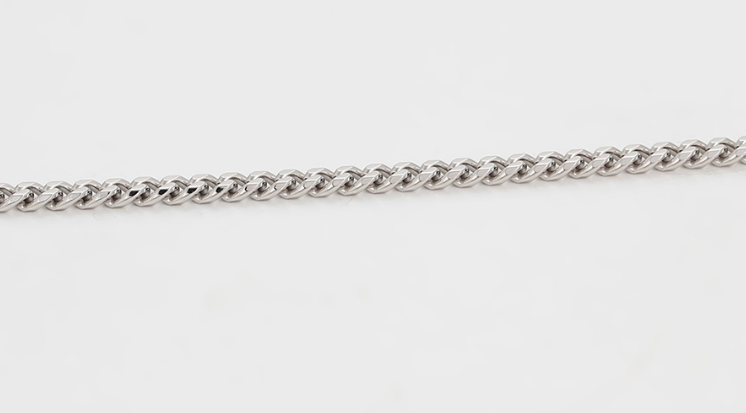 Men's Cuban Necklace - 60cm - Silver