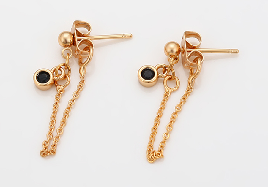 The Onyx Earrings