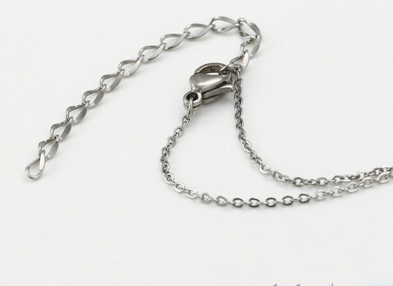 The Silver Bar Necklace