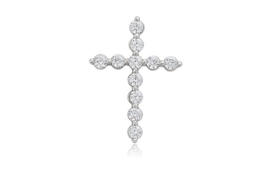The Cross Necklace - Silver