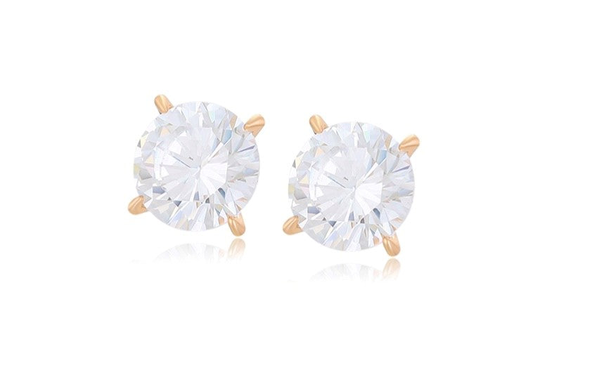 The Gold Stud Earrings
