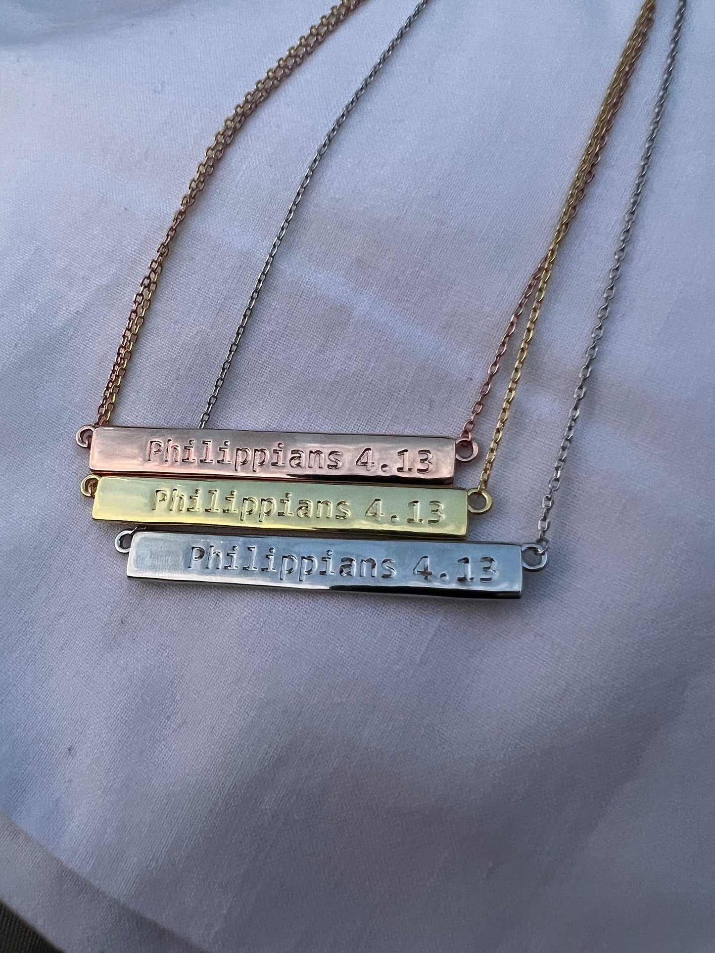The Philippians 4.13 Necklace